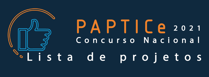 Lista de projetos selecionados a participar  concurso PAPTICe 2021